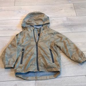 babyGap Hooded Camo Jacket